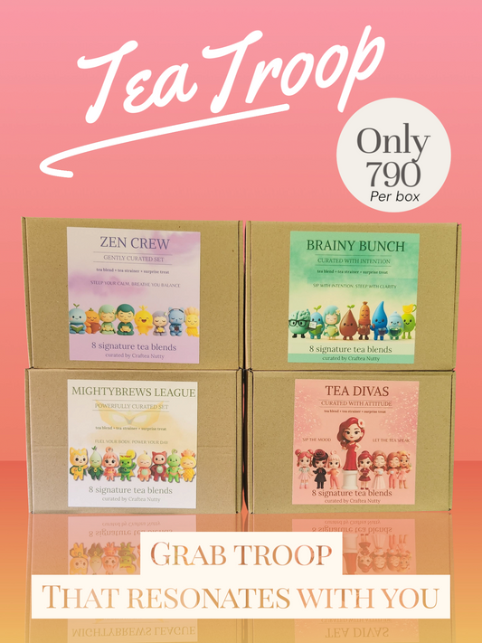 Loose Leaf Tea Collection | Green tea | Black tea | Flower Tea | premium teas with stainless tea Infuser