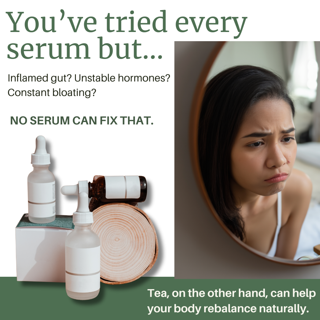 Glow Trio β Tea for Skin, Body & Confidence Includes: Spearmint, Cherry Peaching, Red Blooms (50g each)