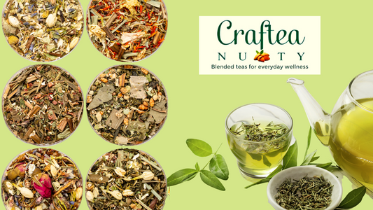 blended teas take the center stage for craftea nutty