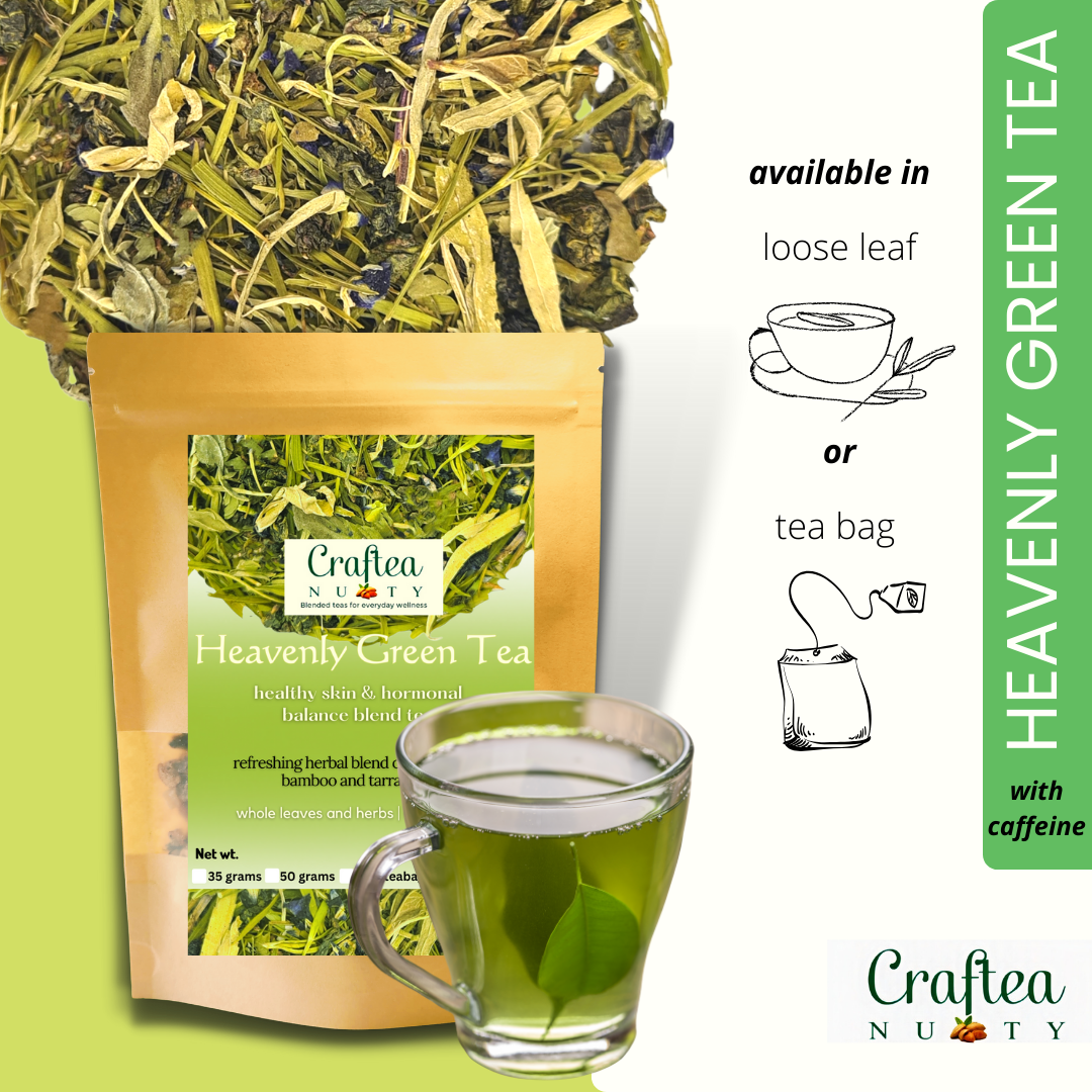 tea blend Heavenly Green Tea Bamboo with Mint