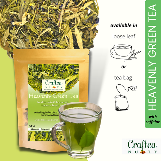 tea blend Heavenly Green Tea Bamboo with Mint