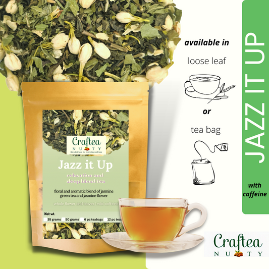 tea blend Jazz It Up Jasmine Loose Leaf Tea