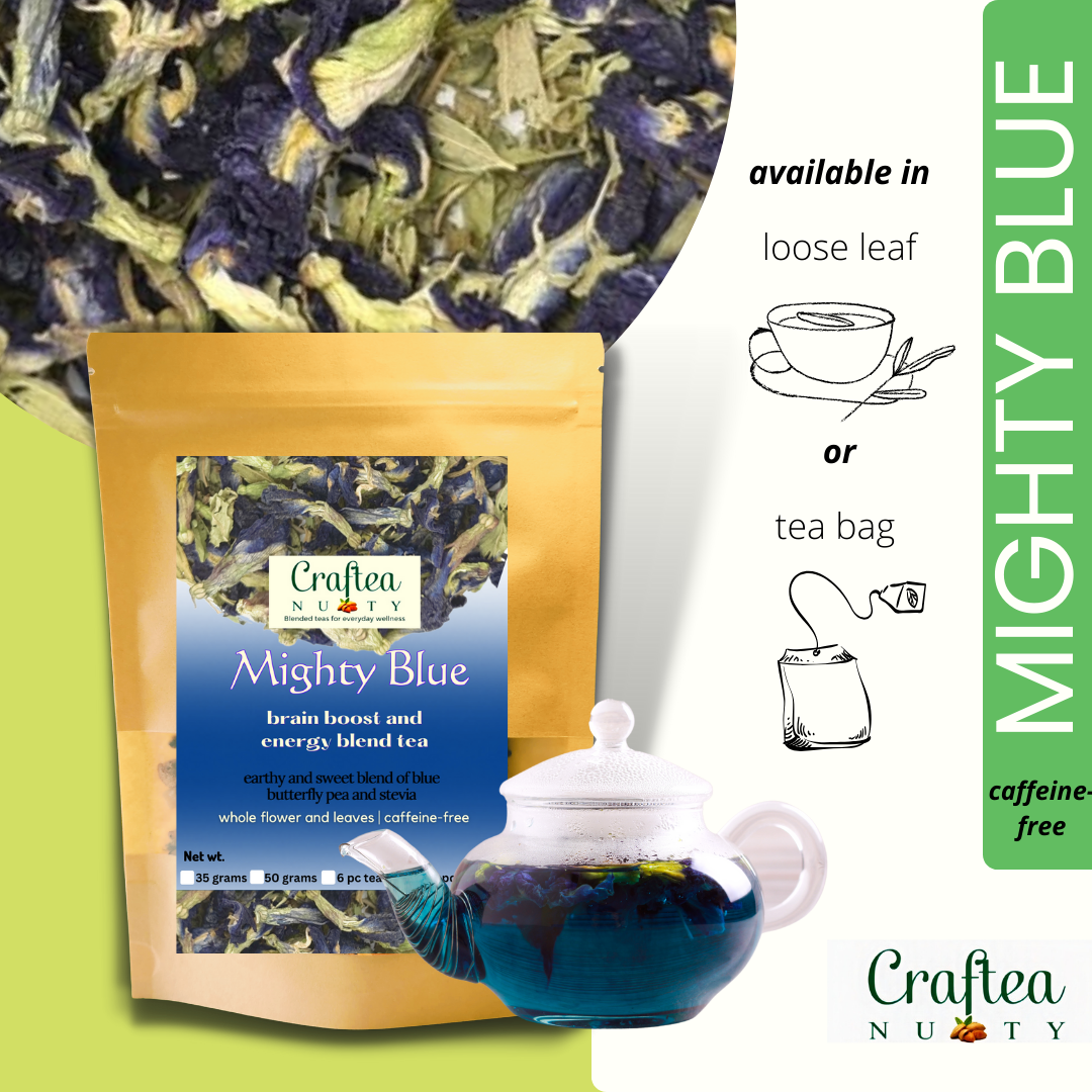 Butterfly Pea Ternate with Stevia Loose Leaf Tea