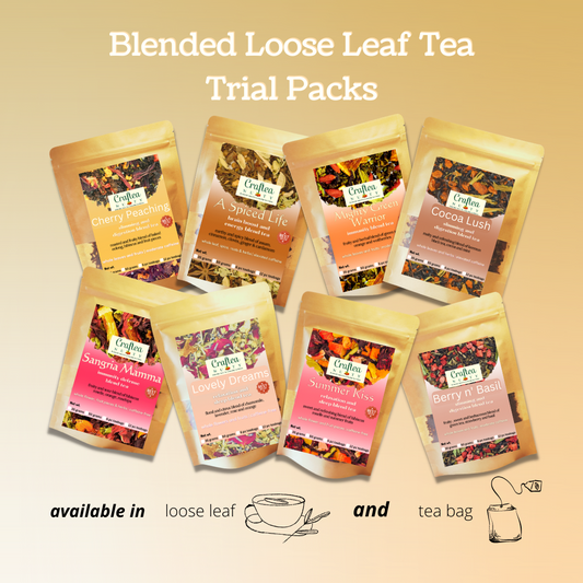 Blended Teas Trial Packs 35 Grams