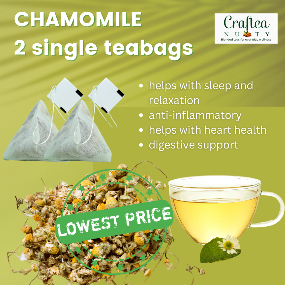 loose leaf teas tea bag singles | tea on the go | lavender | chamomile | butterfly pea | teabag 2in1