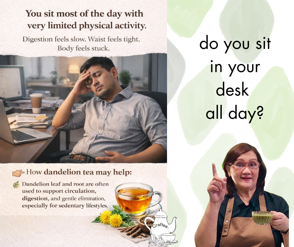 1 Pack Dandelion tea blend, dandelion leaf, dandelion root, caffeine-free (50 grams)