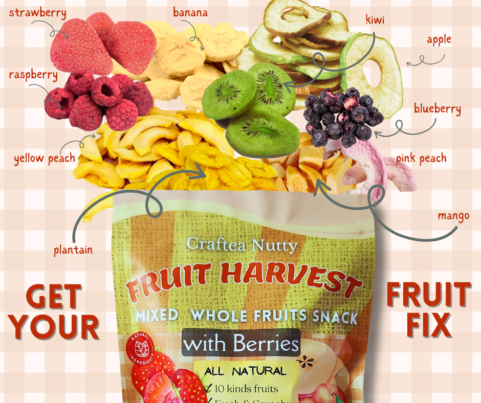 Dried mixed fruits whole fruits freeze dried 10 kinds fruits crunchy crispy mixed fruit chips berry