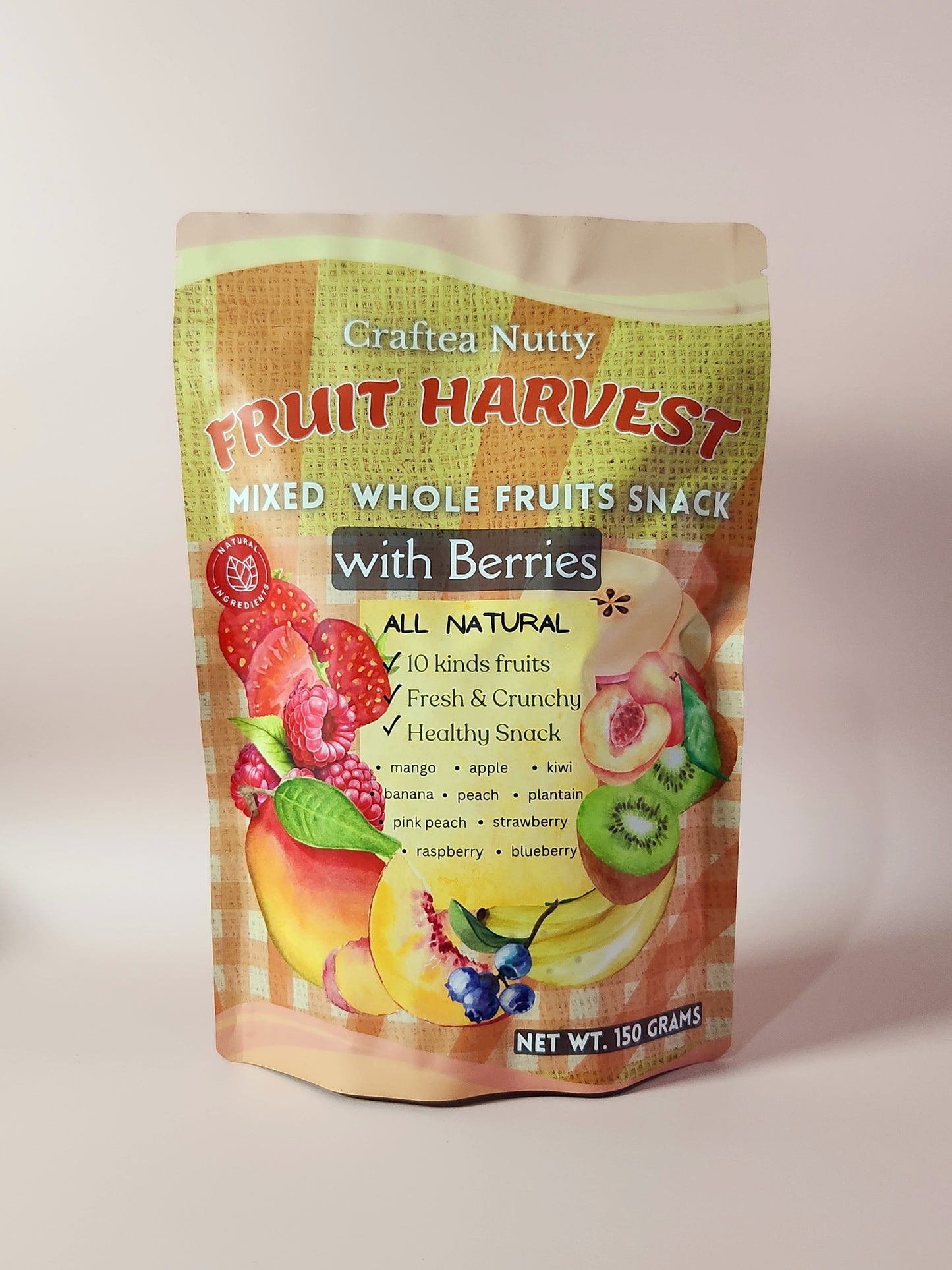 Dried mixed fruits whole fruits freeze dried 10 kinds fruits crunchy crispy mixed fruit chips berry