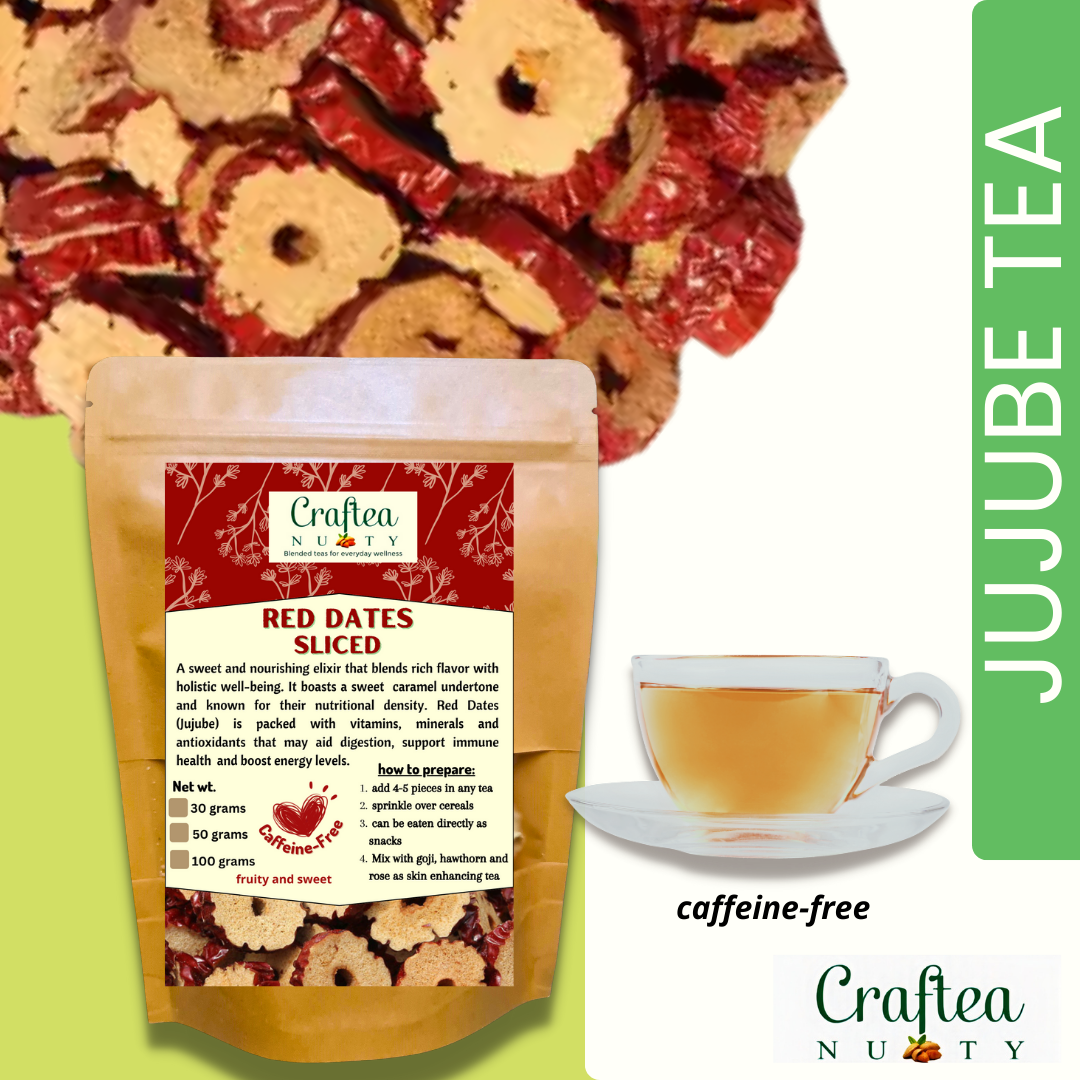 dried jujube tea 50 grams | red dates tea | chinese red dates | for healthy skin