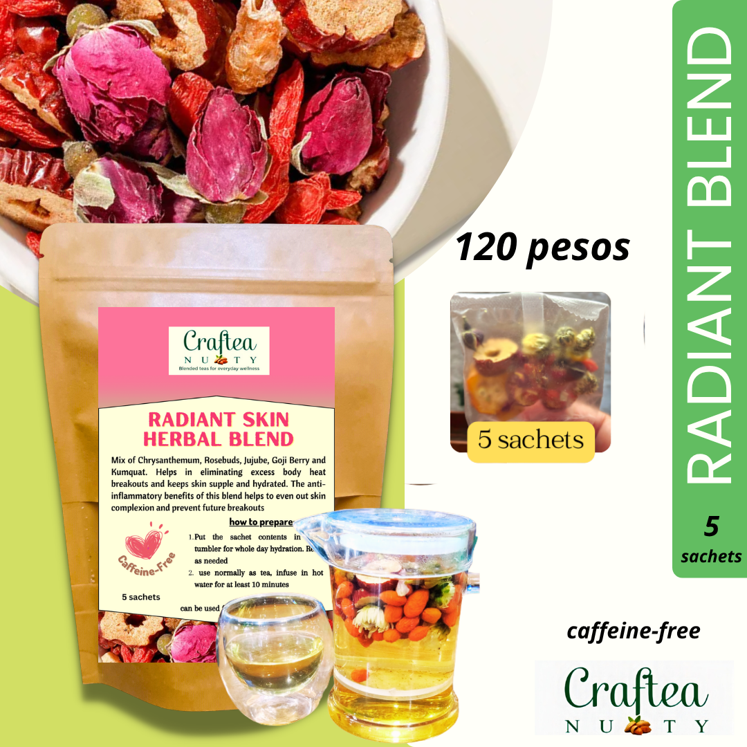 Radiant Tea Trial Pack, 5 Sachets