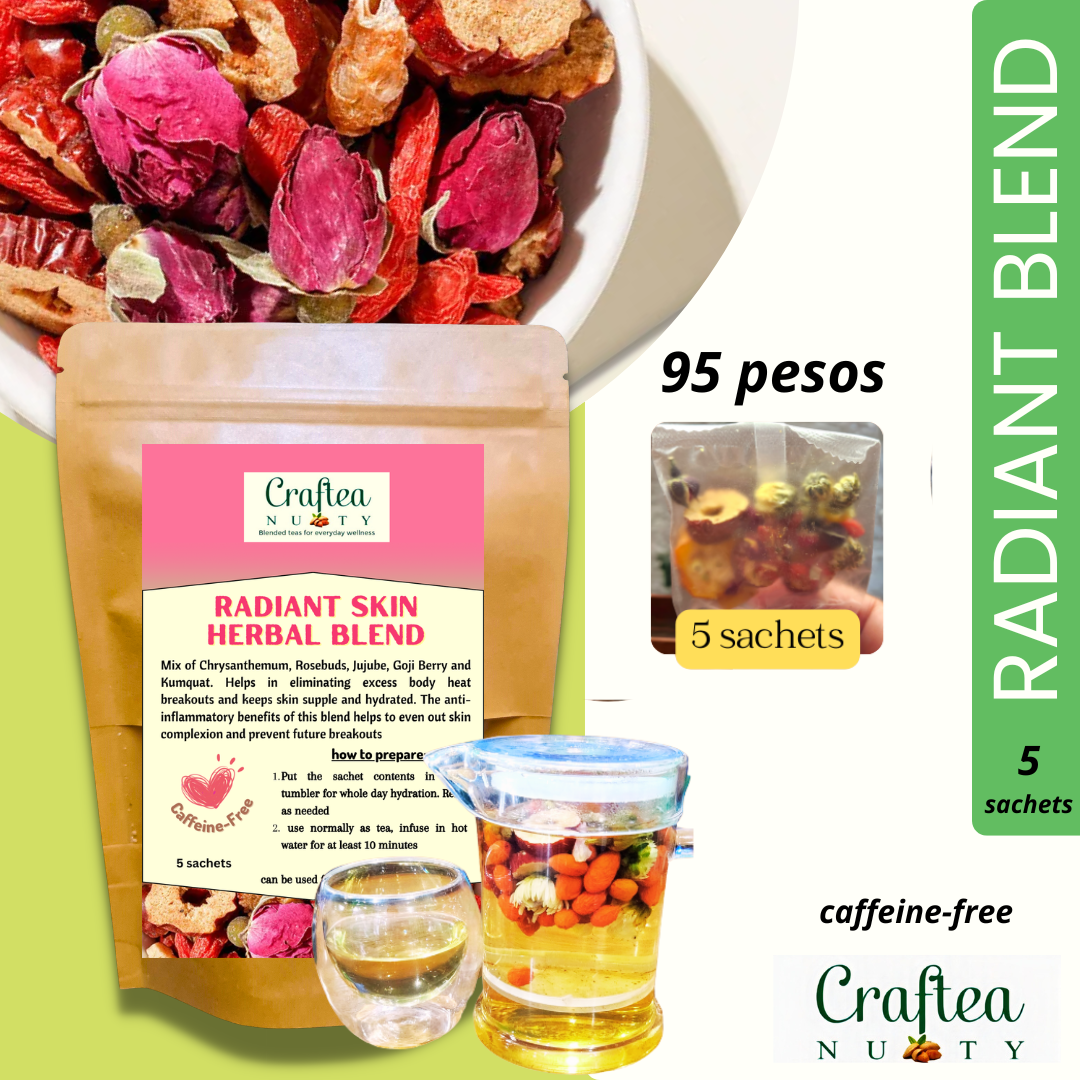 Radiant Tea Trial Pack, 5 Sachets