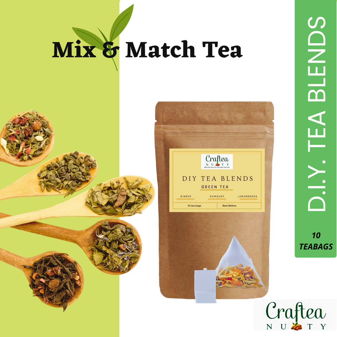 loose leaf tea | mix your own tea blend | mix & match tea | DIY teas 10 teabags