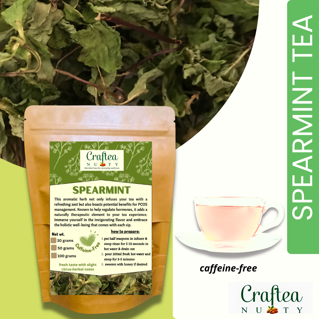 Spearmint tea dried spearmint mentha spicata loose leaf tea mint