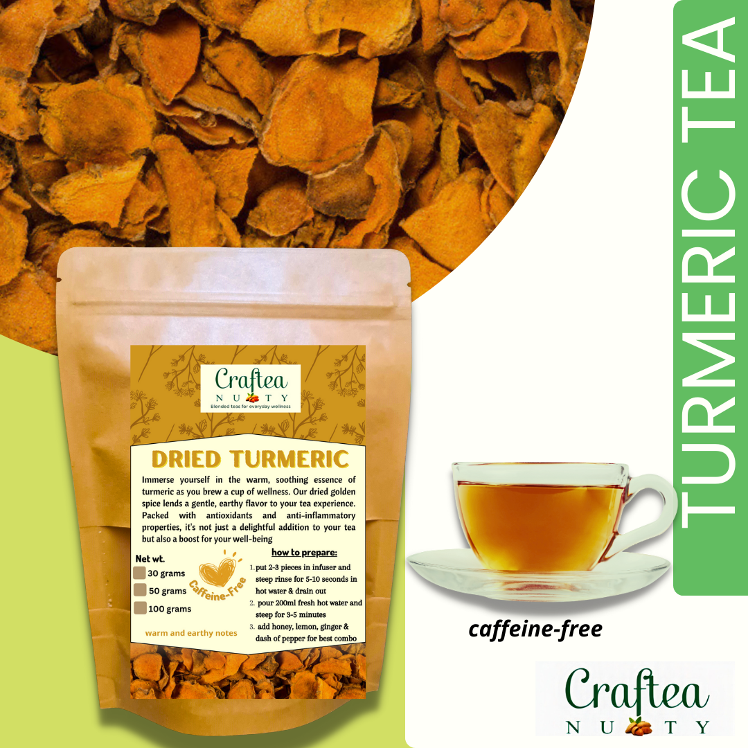 Turmeric tea pure | dried turmeric | luyang dilaw tea | curcumin | anti-inflammatory | healthy joint