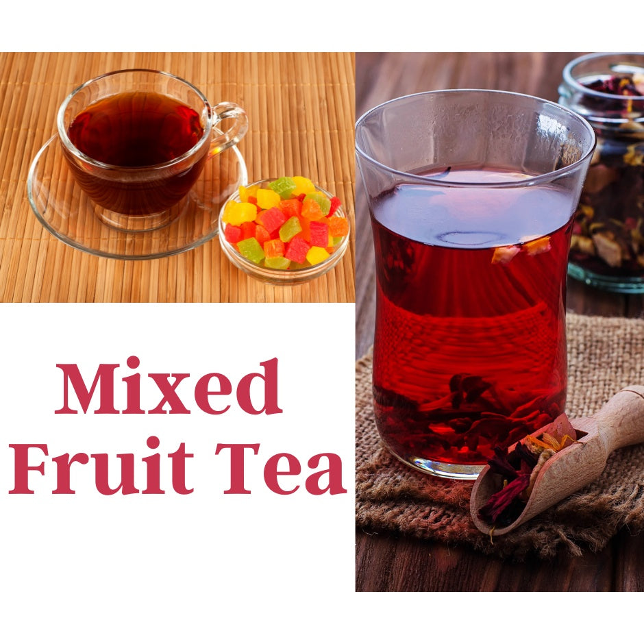 Craftea NUTTY Dried Mixed Fruit Tea Caffeine Free with Teabags