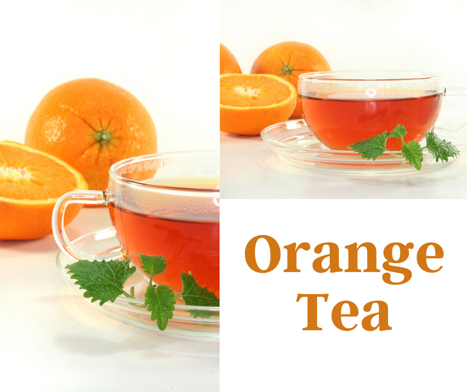 Craftea Nutty dried orange fruit tea caffeine-free with teabags